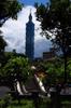 Taipei 101 from Zhongquan park