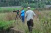 Dan talks to photographer about dead ducks