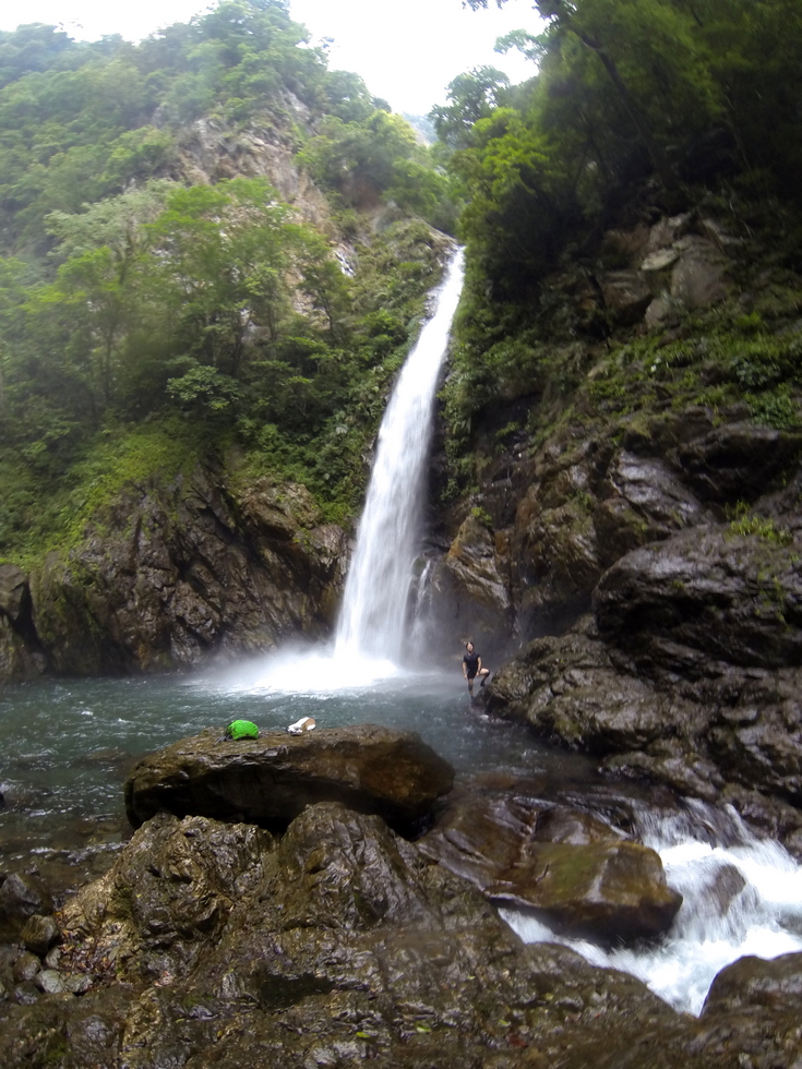 Nanao 南澳 canyons and waterfalls survey GOPR2378