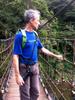 on the Kualai suspension bridge 闊瀨吊橋
