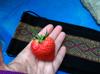 next photo: home grown strawberry