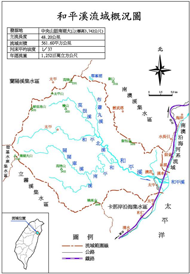 Heping North Stream 和平北溪 heping_watershed