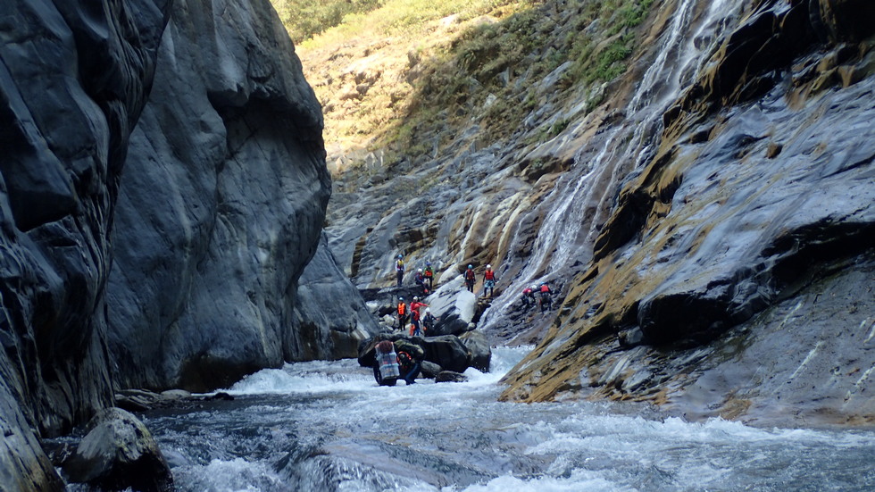Danda stream 丹大溪 Hot springs survey P3010551