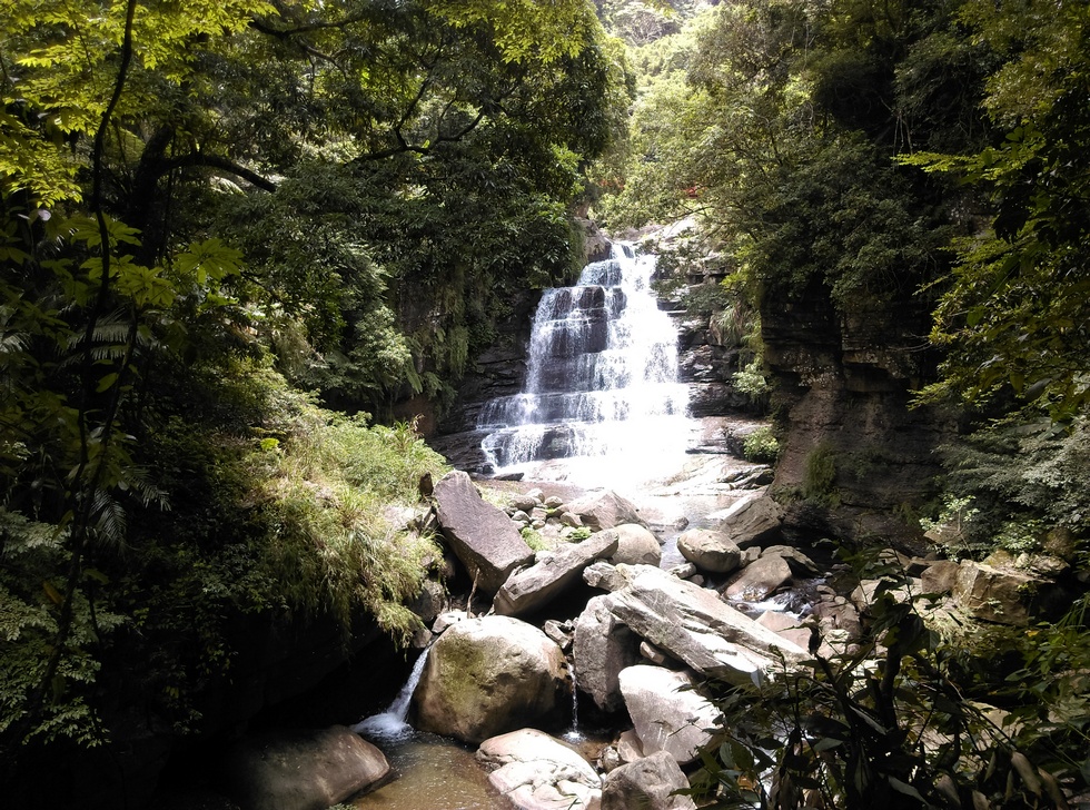 Miaoli 苗栗 Nanzhuang 南庄 streams and waterfalls IMAG6151