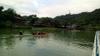 next photo: Dragon boat tourists at Bitan 碧潭