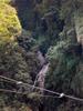 canyon below from Shanfeng Suspension Bridge 山風吊橋