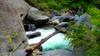 next photo: Sanguang stream 三光溪 - large rocks section