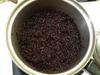 next photo: Black rice and red quinoa